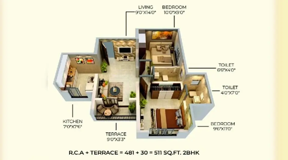 2 BHK
