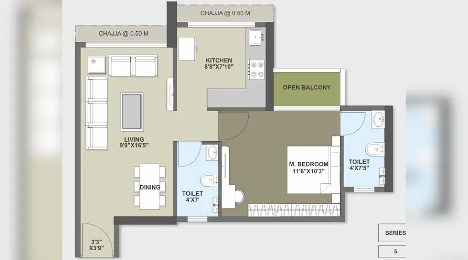 1 BHK