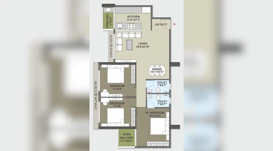 3 BHK
