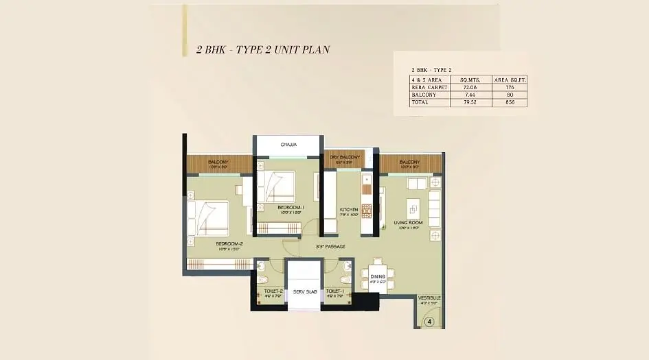 2 BHK