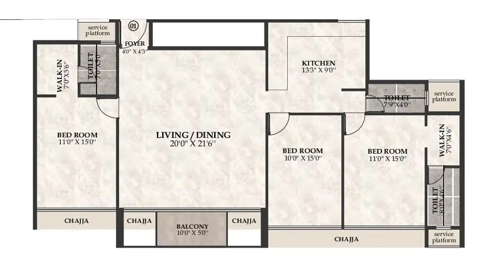 3 BHK