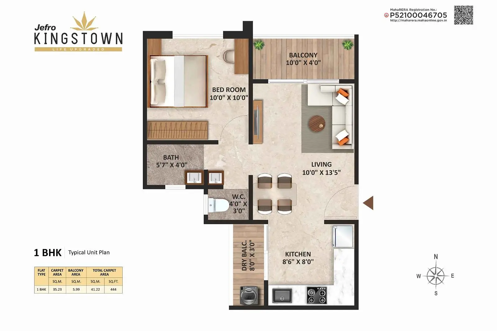 1BHK