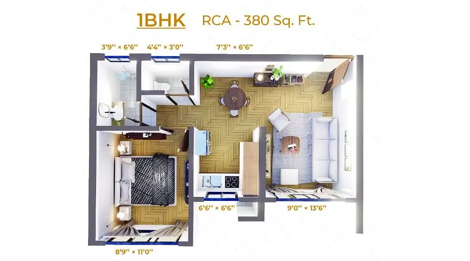 1 BHK
