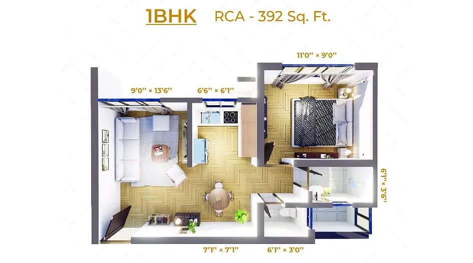 1 BHK