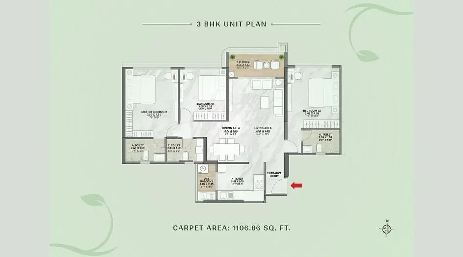 3 BHK