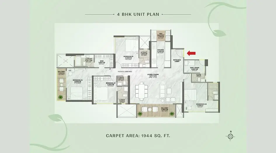 4 BHK
