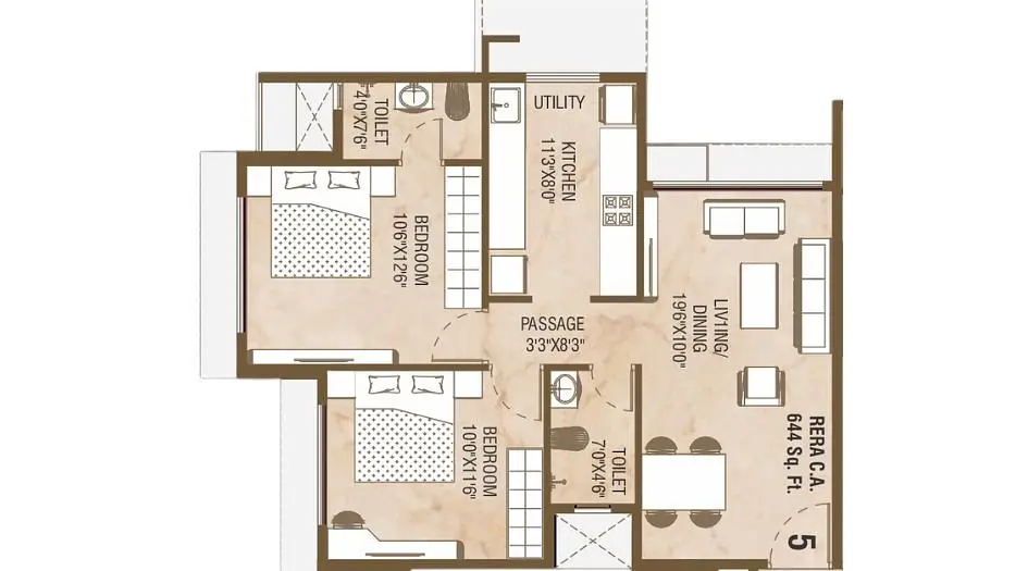 2 BHK