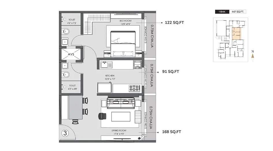 1 BHK