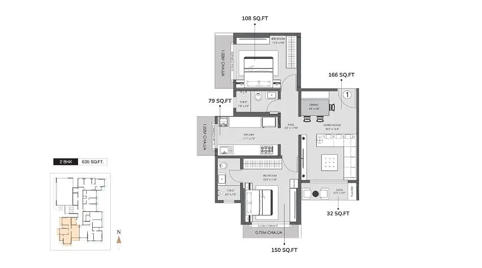 2 BHK