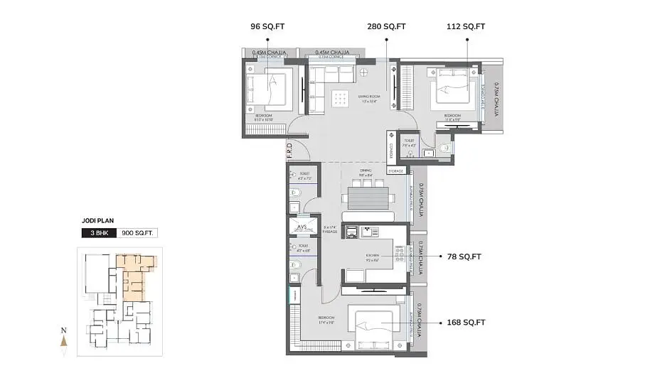 3 BHK