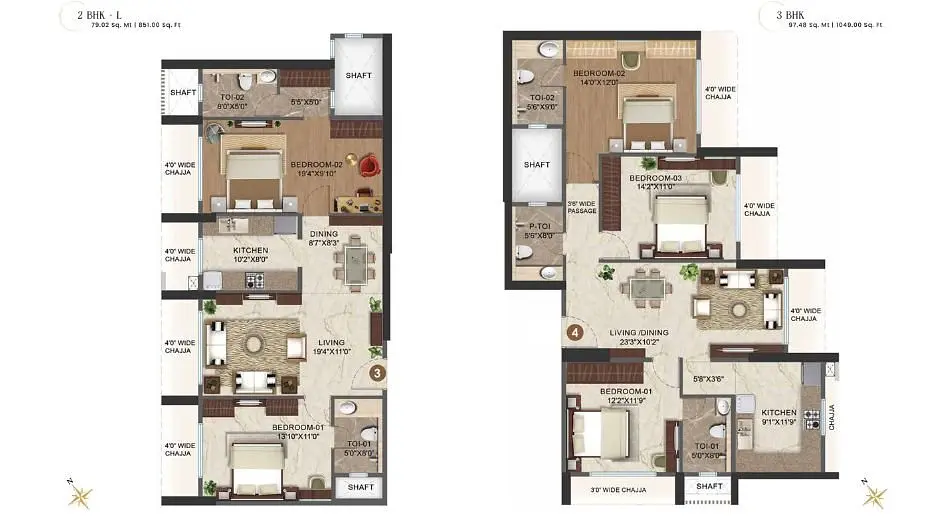 2 BHK