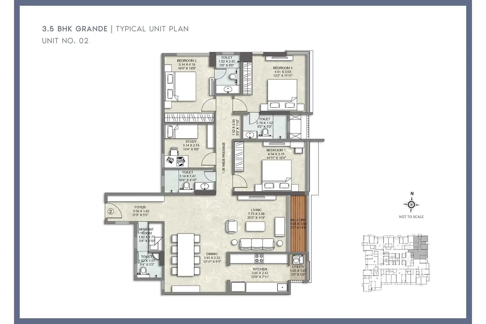 3.5 BHK
