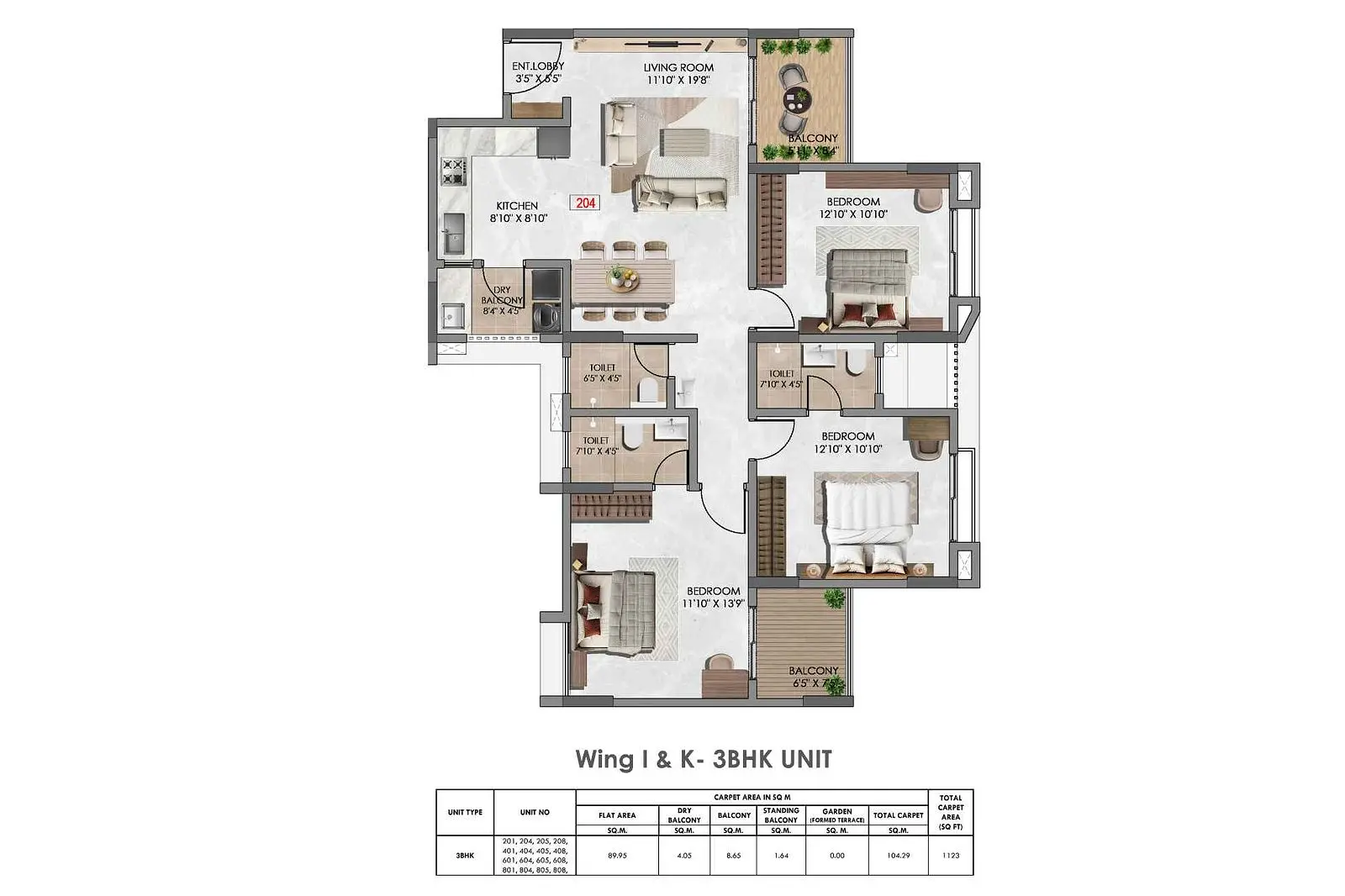 3 BHK