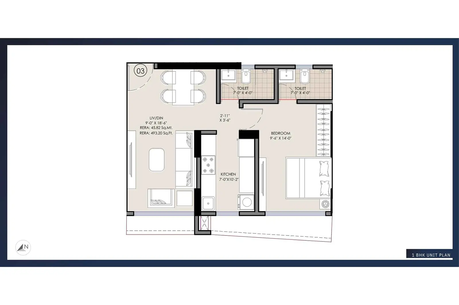 1 BHK