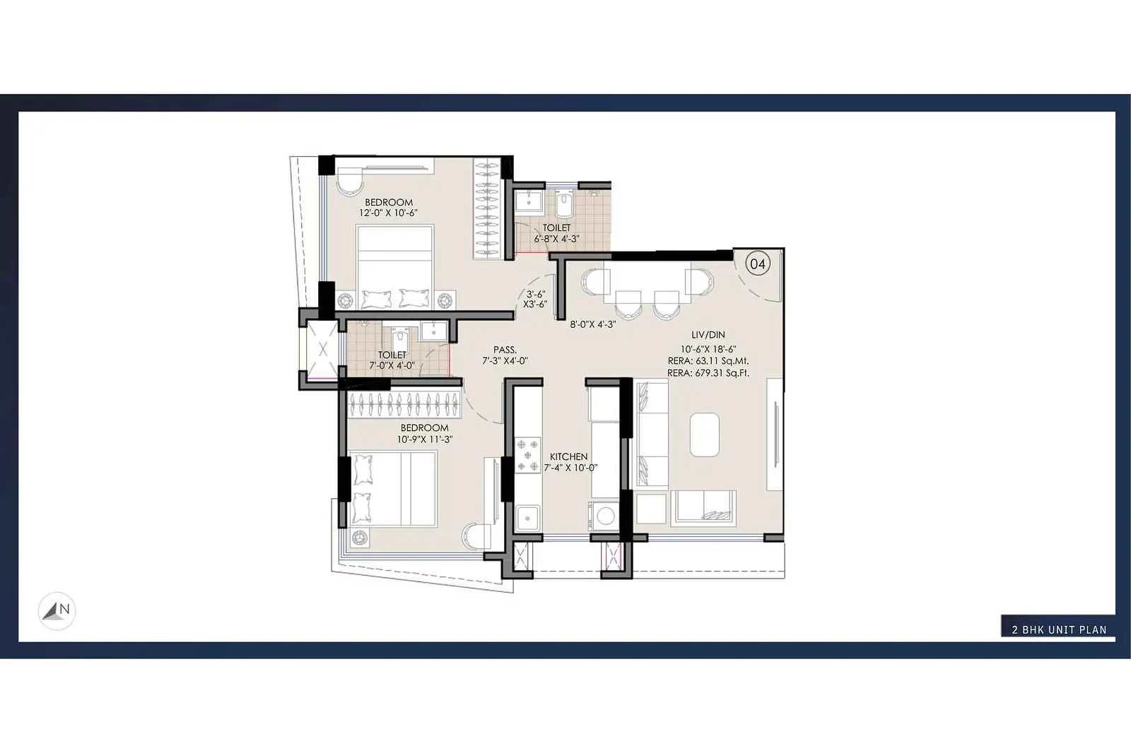 2 BHK
