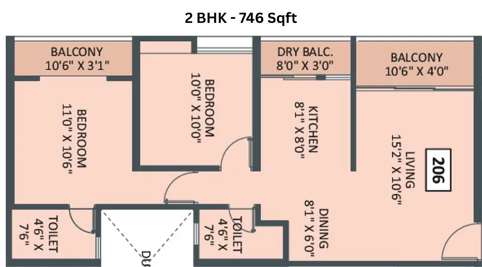 2 BHK