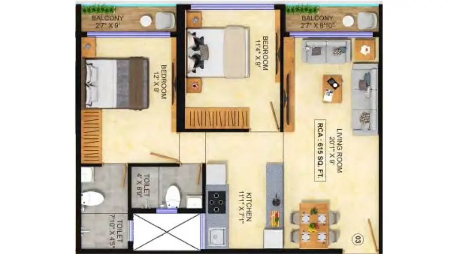 2 BHK