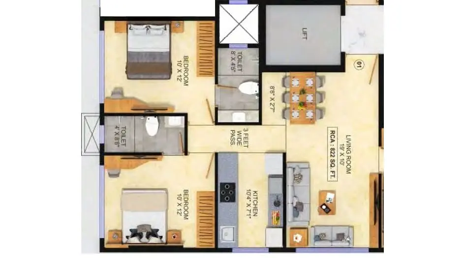 3 BHK