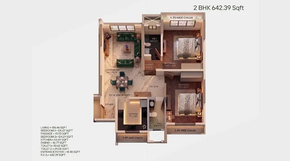 2 BHK