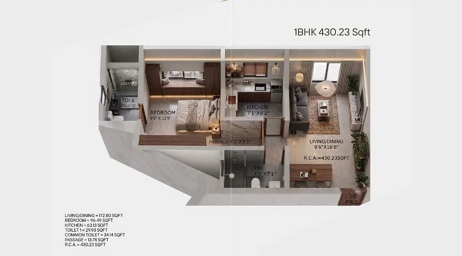 1 BHK