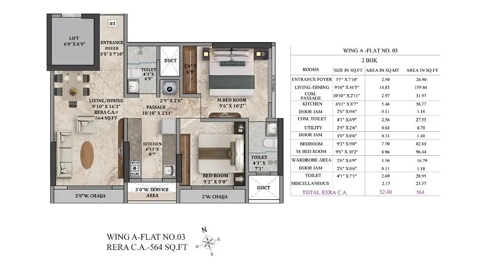 2 BHK