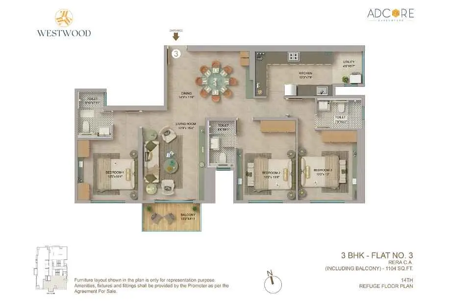 3 BHK
