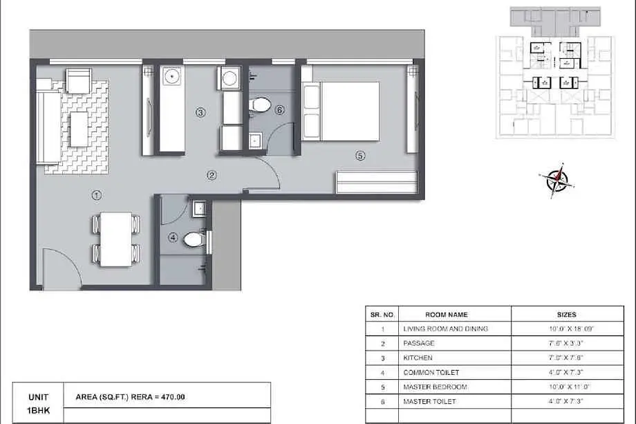 1 BHK