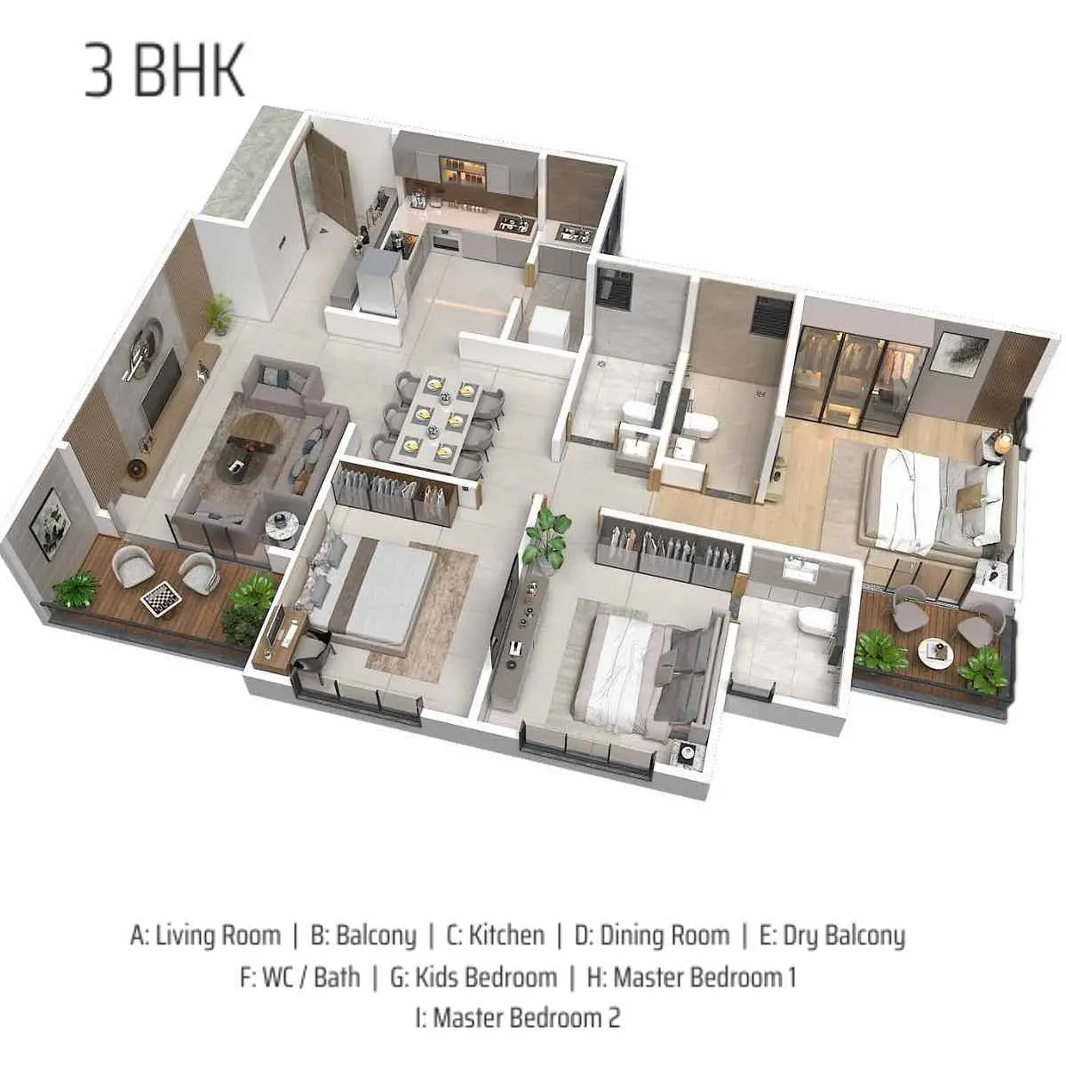 3 BHK