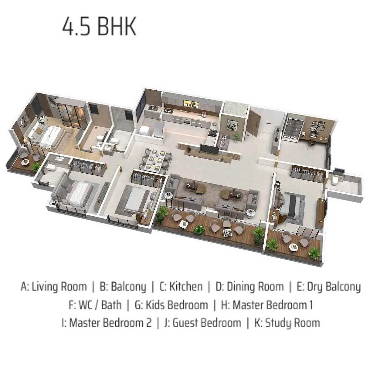 4.5 BHK