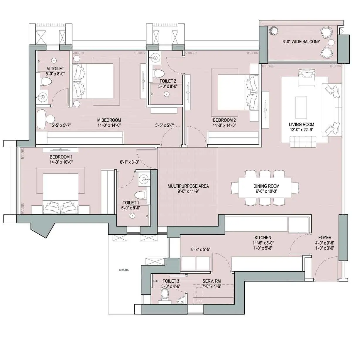 3 BHK