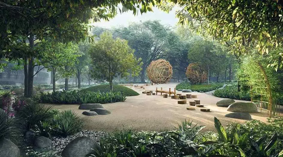 Oberio-green-city-Landscape Garden