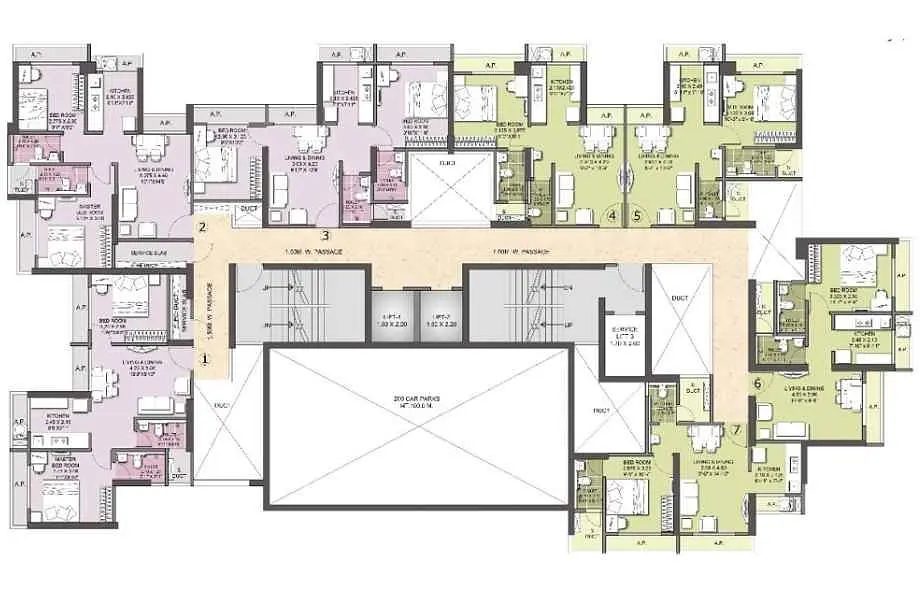 Puranik-Grand-Central-Floor-Plan-Royale