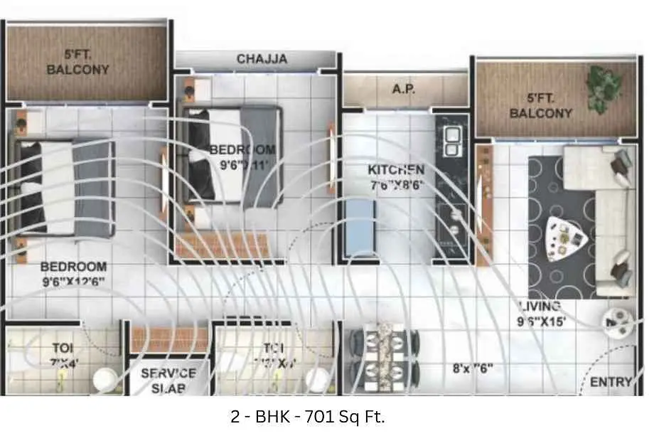 2 BHK