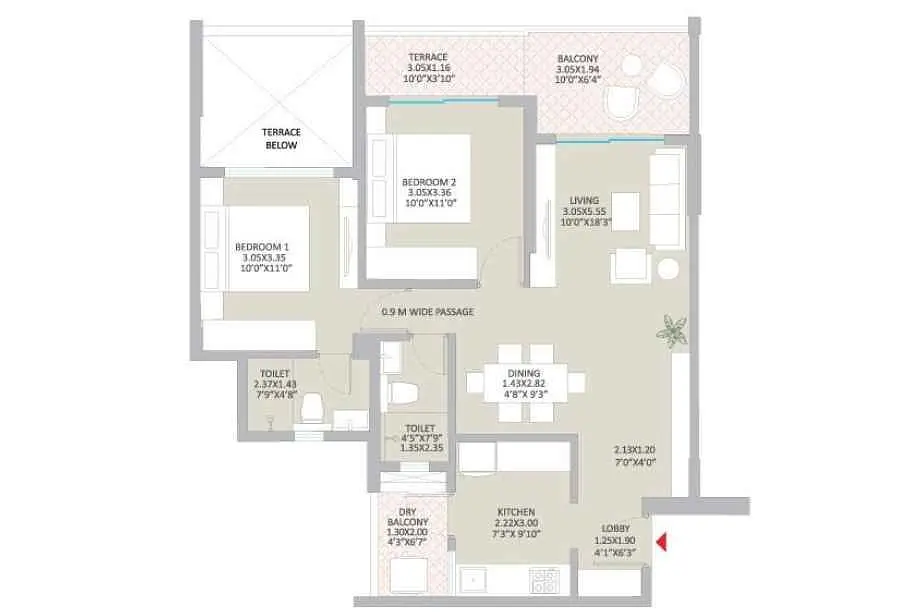 2 BHK