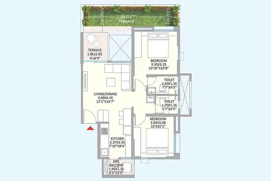 2 BHK