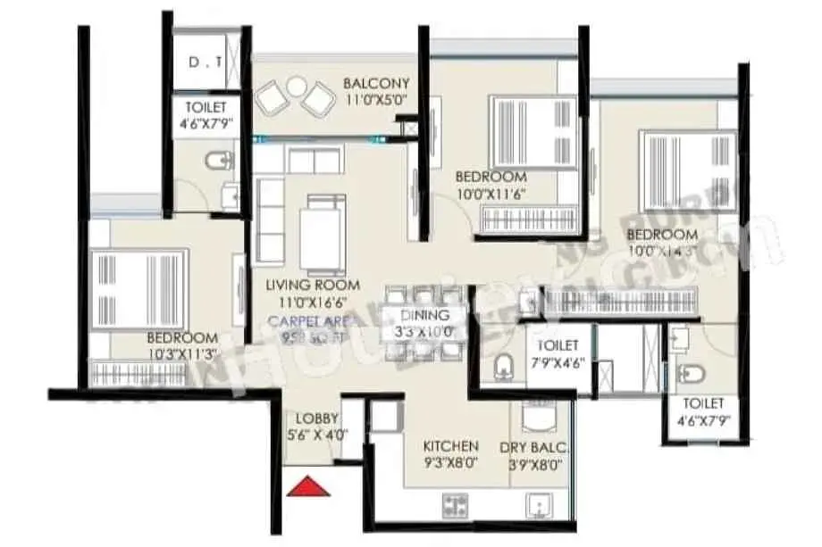 3 BHK