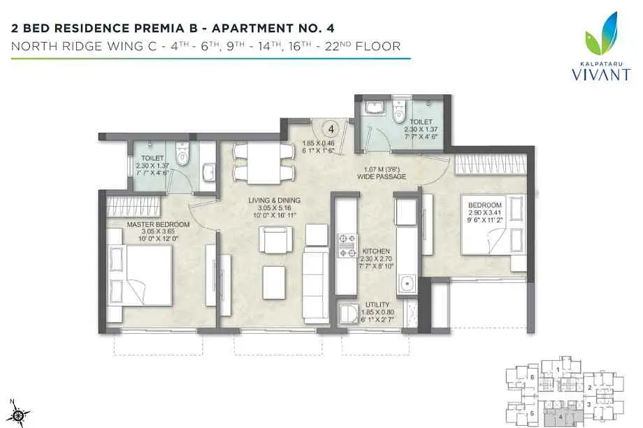 Kalpataru-Vivant-Typical-Floor-Plan-10