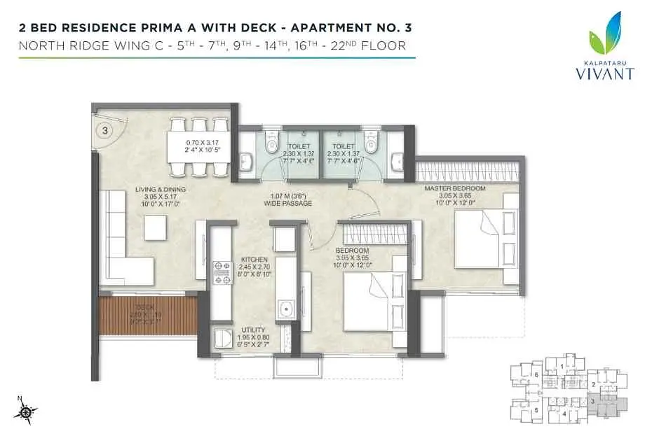 Kalpataru-Vivant-Typical-Floor-Plan-With-Deck