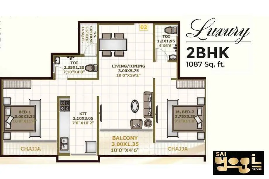 2 BHK