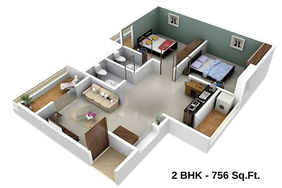 2 BHK