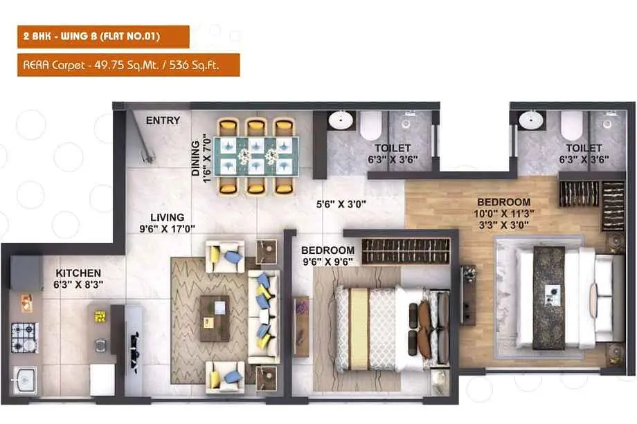 2 BHK