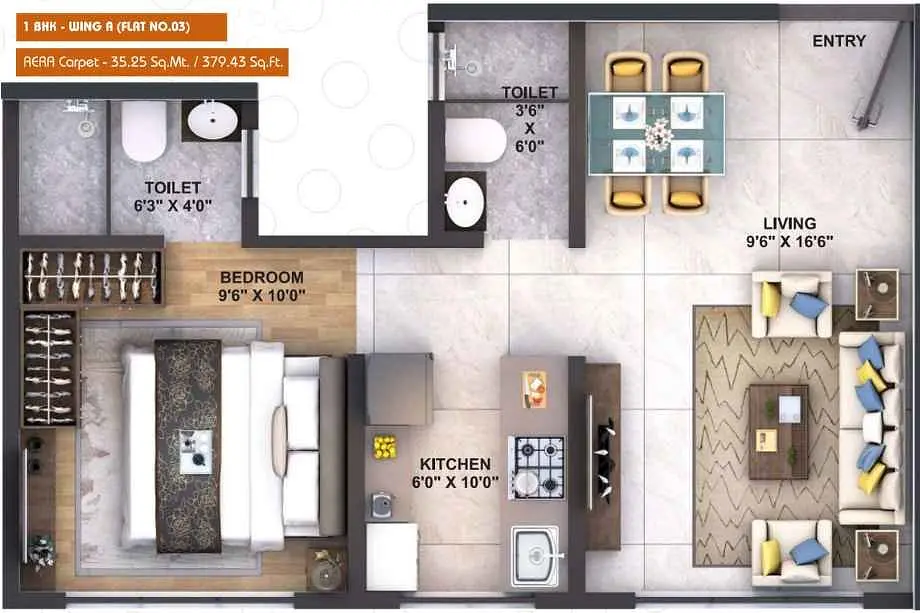 1 BHK