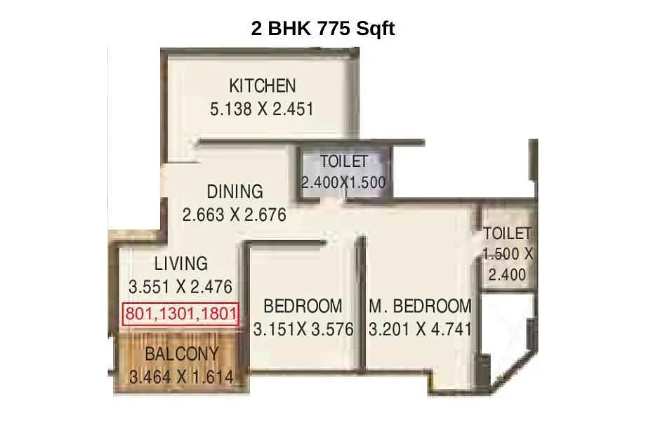 2 BHK