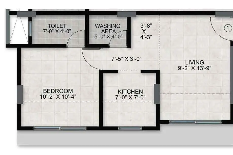 1 BHK