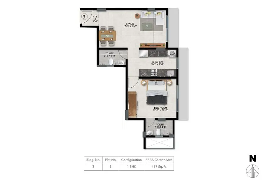 1 BHK