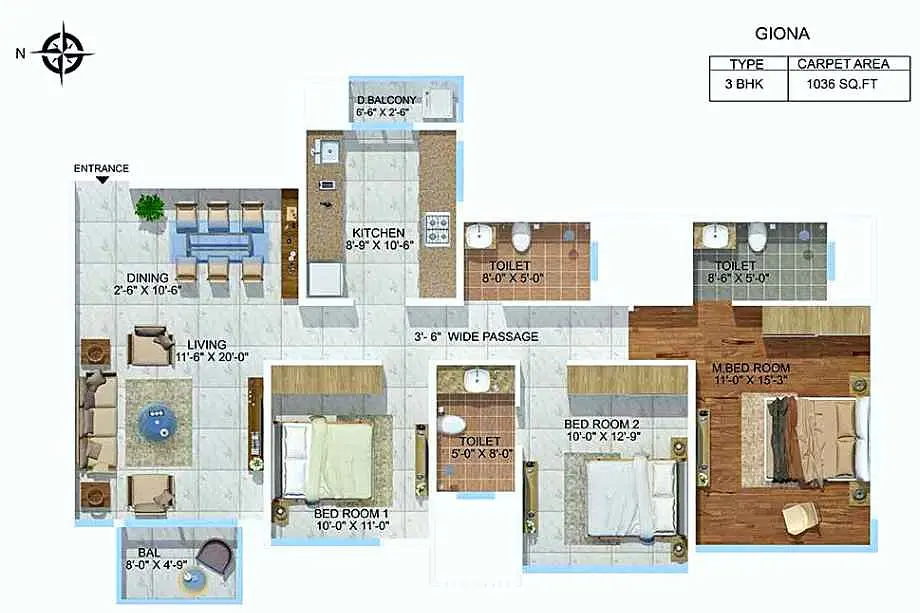 3 BHK