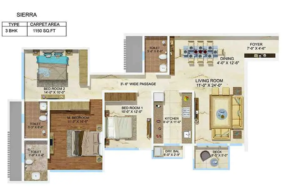 3 BHK