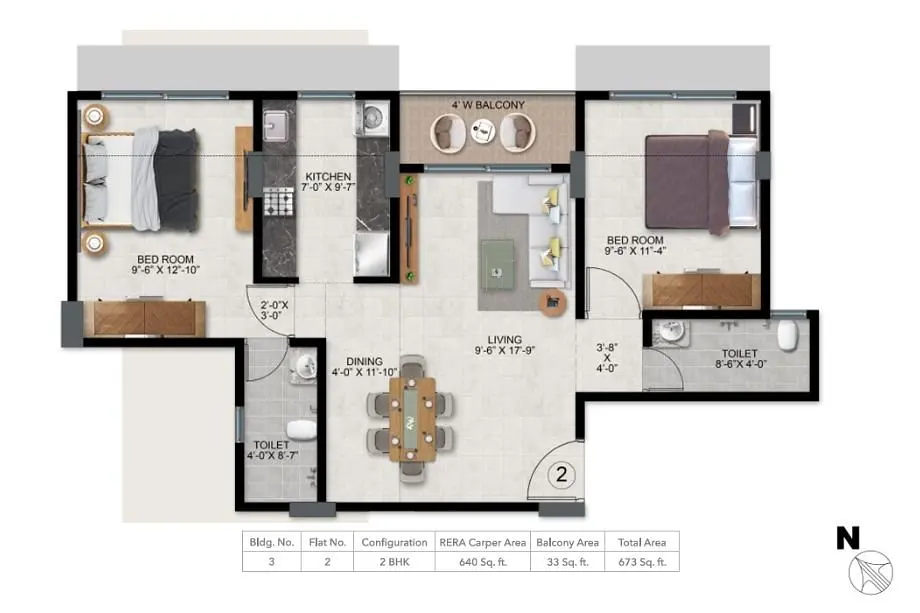 2 BHK