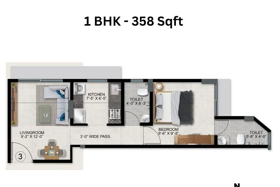 1 BHK