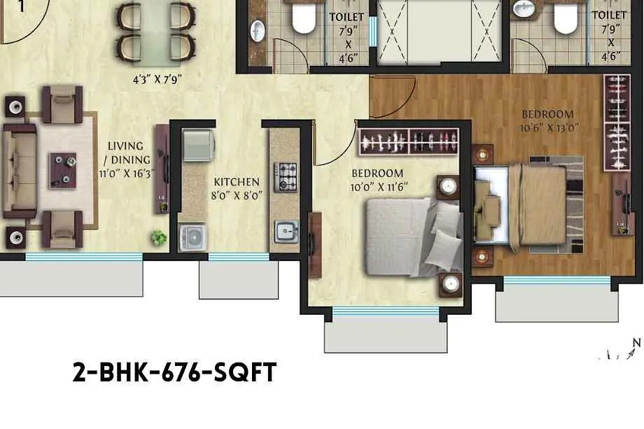 2 BHK
